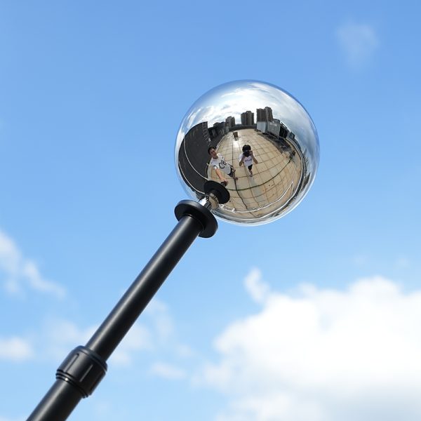 Single chrome vfx ball HDRI CGI - Image 2