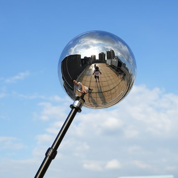 vfx ball 25cm Reference Ball Chrome Grey Ball Kit HDRi - Image 2