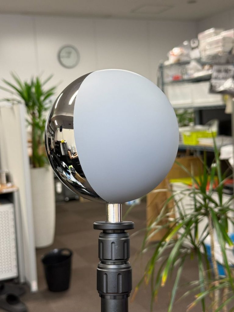 New VFX Gear 12.6cm Half gray/chrome ball插图